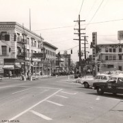 West Burnside and SW 18th Avenue, 1967. City of Portland Archives, A2001-007