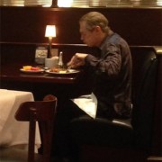 Steve Buscemi at Daily Grill in Portland.