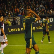Fanendo Adi must turn around his finishing woes if Portland is to win against FC Dallas. Photo Credit: David Cath